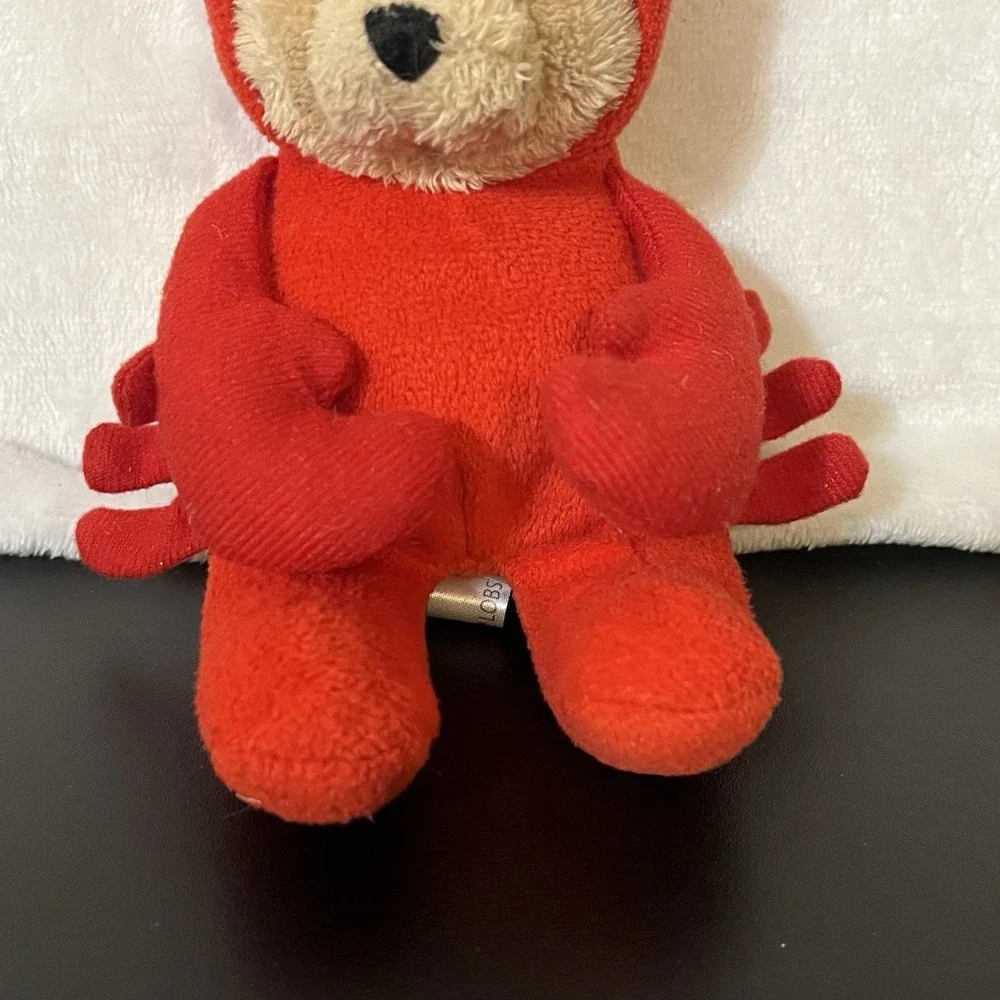Ganz Wee Bears Village Brown Mini Bear LOBSTER COSTUME 7
